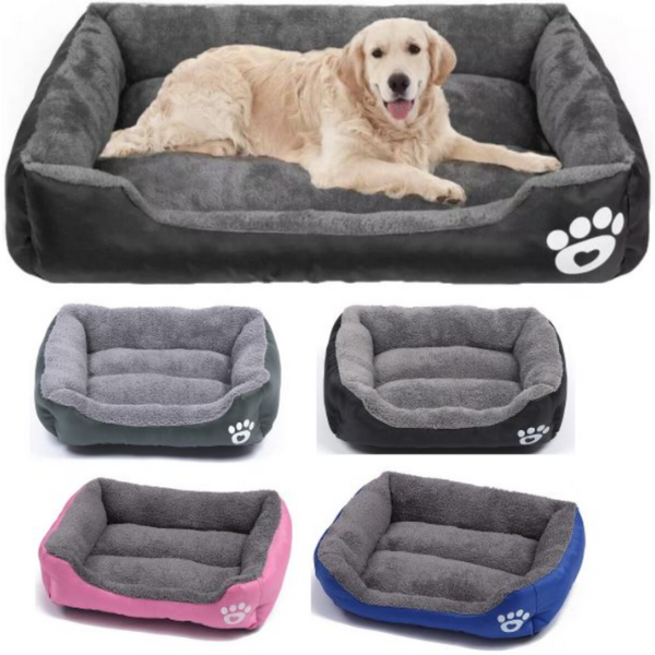 Durable Luxury Dog Bed, Plush Comfort, Long-Lasting Build
