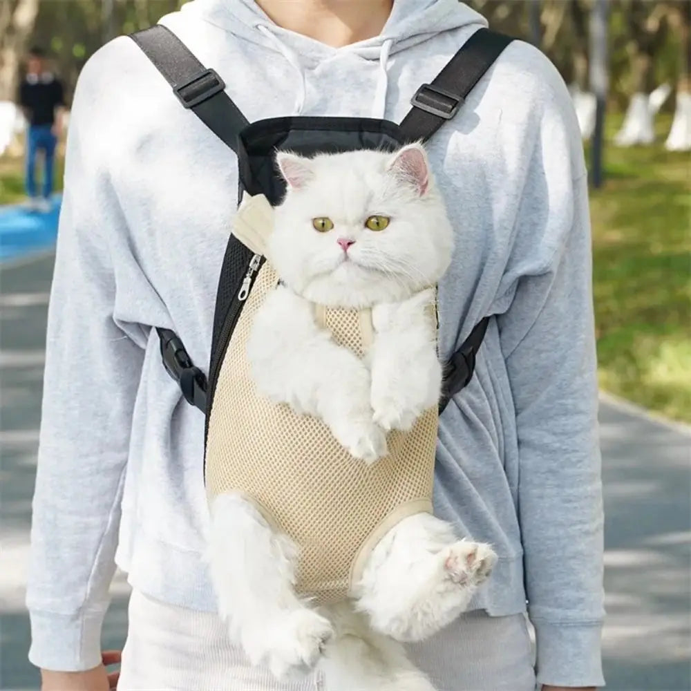 Pet Travel Tote Bag, Portable Messenger Style Carrier for Cats and Dogs