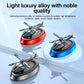 Solar Helicopter Car Air Freshener, Rotating Alloy Ornament and Aroma Diffuser