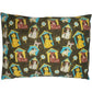 Large Dog Bed with Removable Zipped Cover, Washable Cushion for Big Dogs
