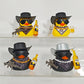 Cowboy Rubber Duck Car Ornament, Quirky Dashboard Decoration, Funny Gift