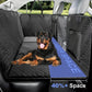 Dog Back Seat Extender Cover, Waterproof Hard Bottom, Safety Hammock for Dogs