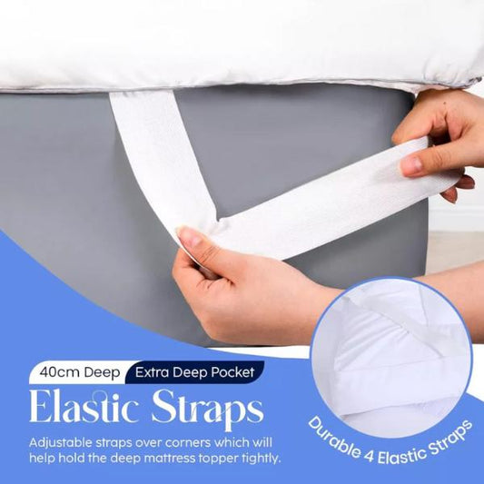 Microfiber Mattress Topper, Plush Comfort Layer for Better Sleep
