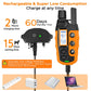 Remote Dog Training Collar, 1000m Range, Rechargeable, Waterproof, Beep, Vibration and Shock