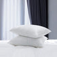 Hotel-Quality Pillows, Pack of 2, Cooling Microfiber Fill, Medium Support
