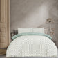 Reversible Microfiber Duvet Cover Set with Pillowcases, Super Soft, Easy Care