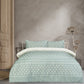 Reversible Microfiber Duvet Cover Set with Pillowcases, Super Soft, Easy Care