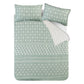 Reversible Microfiber Duvet Cover Set with Pillowcases, Super Soft, Easy Care