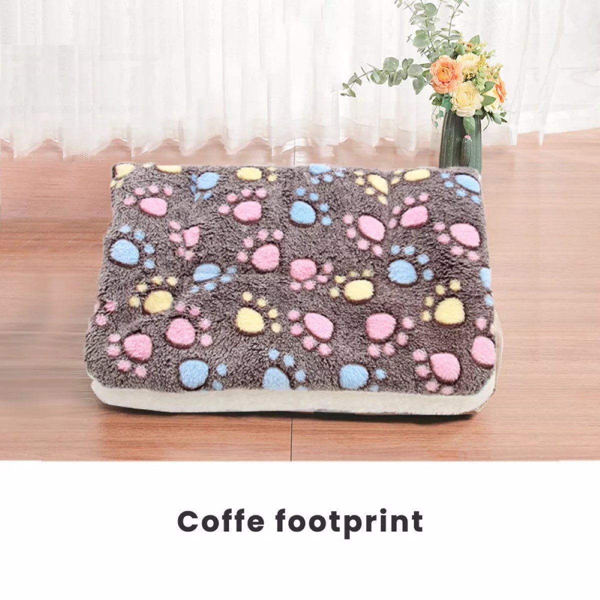 Fleece Pet Blanket and Bed Mat, Thermal Warmth for Cats and Dogs