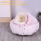 Hooded Nest Bed, Plush Fleece Warmth for Cats and Small Dogs
