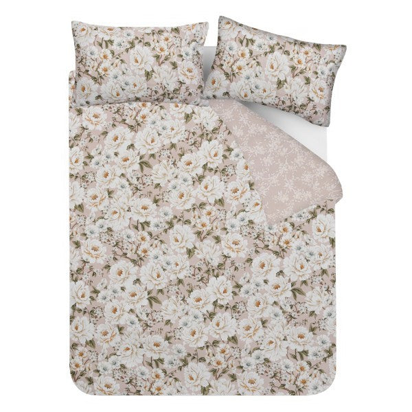 Reversible Microfiber Duvet Cover Set with Pillowcases, Super Soft, Easy Care