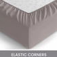Deep-Fit Bed Sheets, 30cm Extra Deep, T200 Cotton Blend