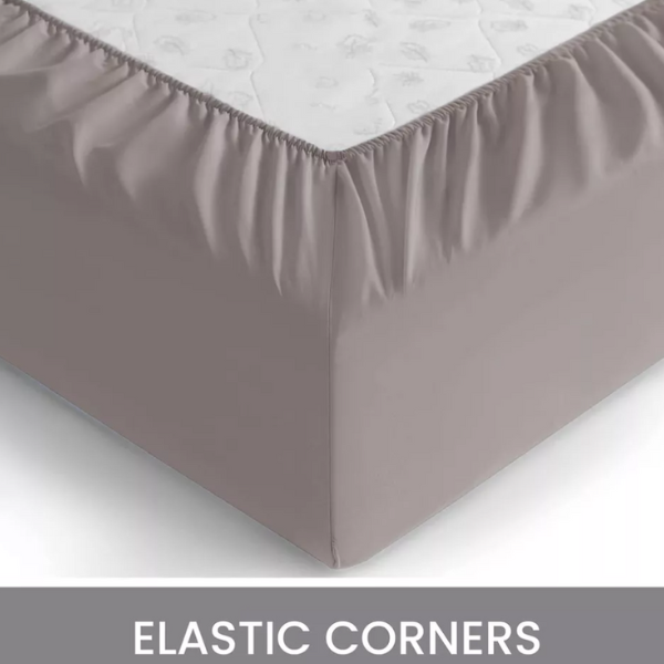 Deep-Fit Bed Sheets, 30cm Extra Deep, T200 Cotton Blend