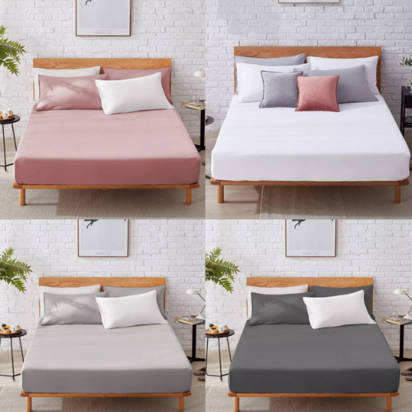 Deep-Fit Bed Sheets, 30cm Extra Deep, T200 Cotton Blend