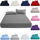 Deep-Fit Bed Sheets, 30cm Extra Deep, T200 Cotton Blend