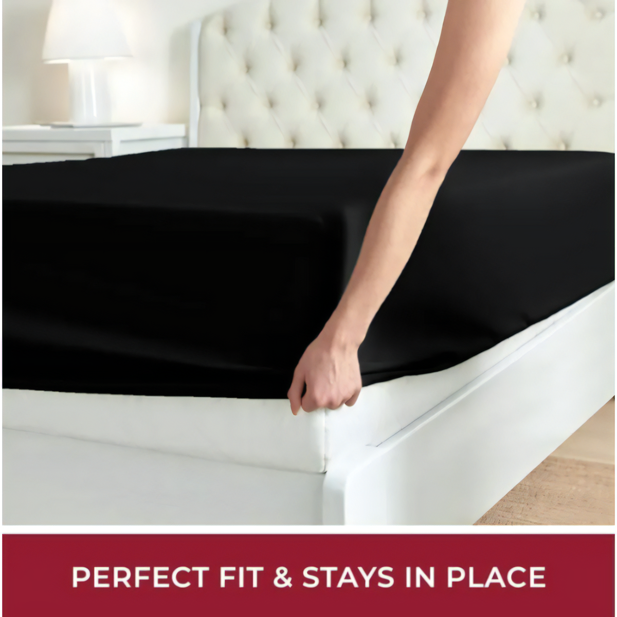Deep-Fit Bed Sheets, 30cm Extra Deep, T200 Cotton Blend
