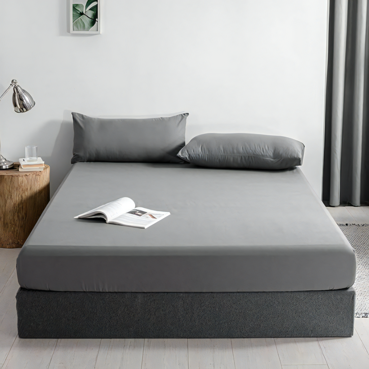 Deep-Fit Bed Sheets, 30cm Extra Deep, T200 Cotton Blend