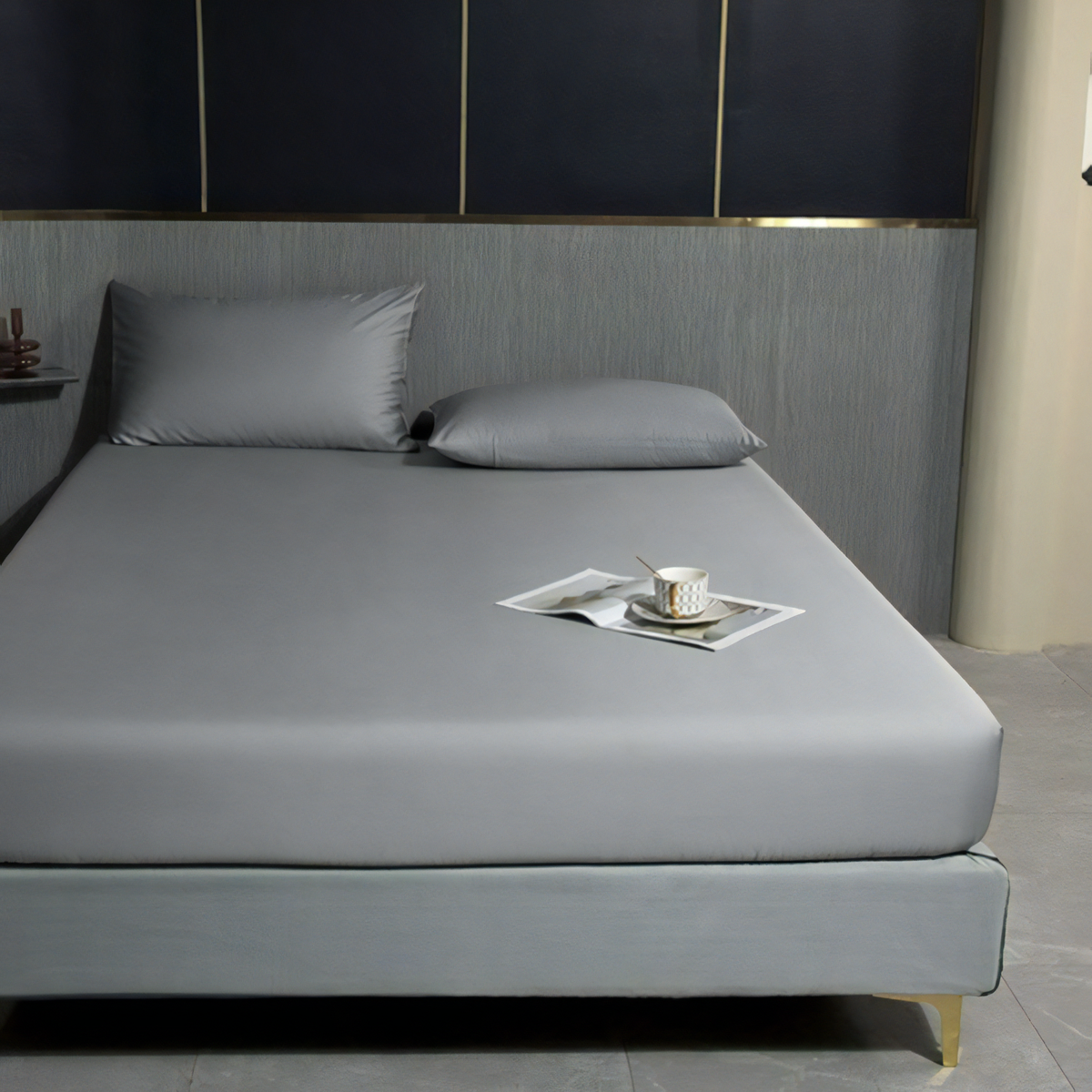 Deep-Fit Bed Sheets, 30cm Extra Deep, T200 Cotton Blend