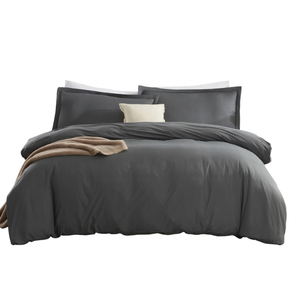 Luxury 3-Piece Duvet Set, Ultra-Soft Microfiber, Includes Pillowcases