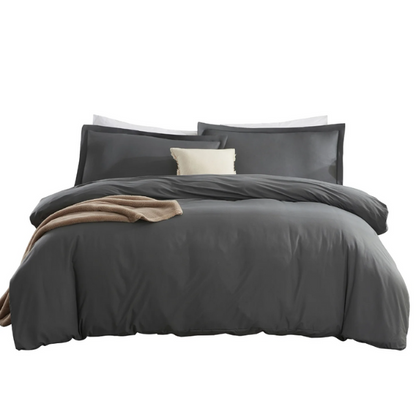 Luxury 3-Piece Duvet Set, Ultra-Soft Microfiber, Includes Pillowcases