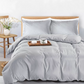 Premium Microfiber Duvet Cover Set, Silky Soft, Fade-Resistant