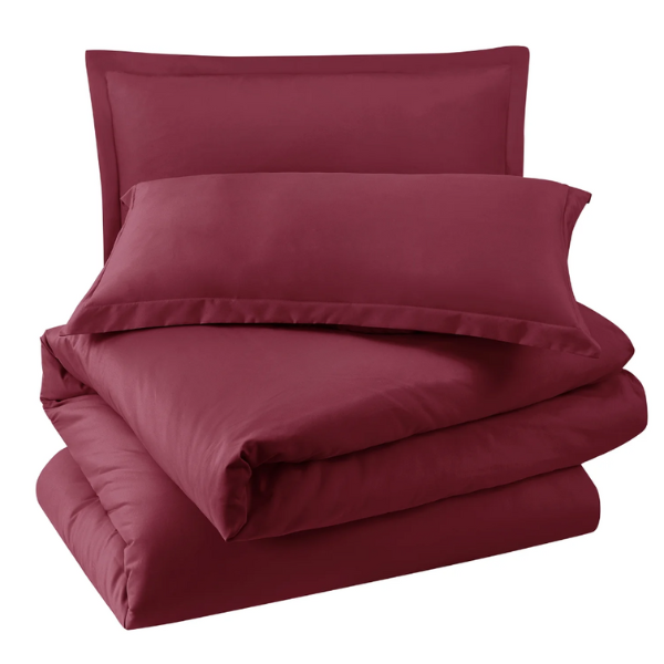 Premium Microfiber Duvet Cover Set, Silky Soft, Fade-Resistant