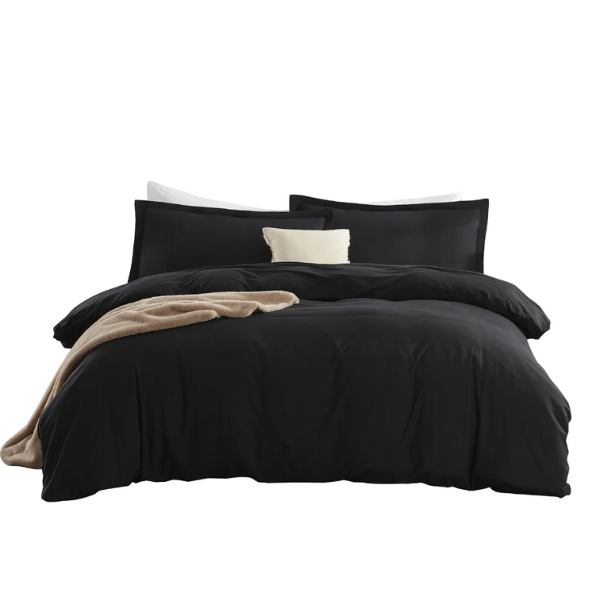 Premium Microfiber Duvet Cover Set, Silky Soft, Fade-Resistant