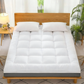 Premium Microfiber Mattress Topper, Extra Fluffy, Hotel Comfort at Home
