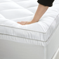 Premium Microfiber Mattress Topper, Extra Fluffy, Hotel Comfort at Home