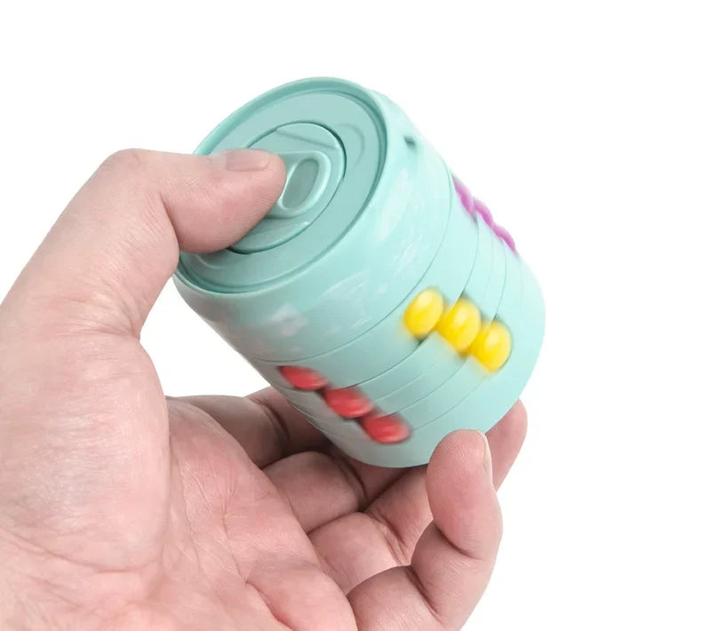 Multi-Function Fidget Spinner, Colourful Bean Design, Stress Relief for Kids and Adults