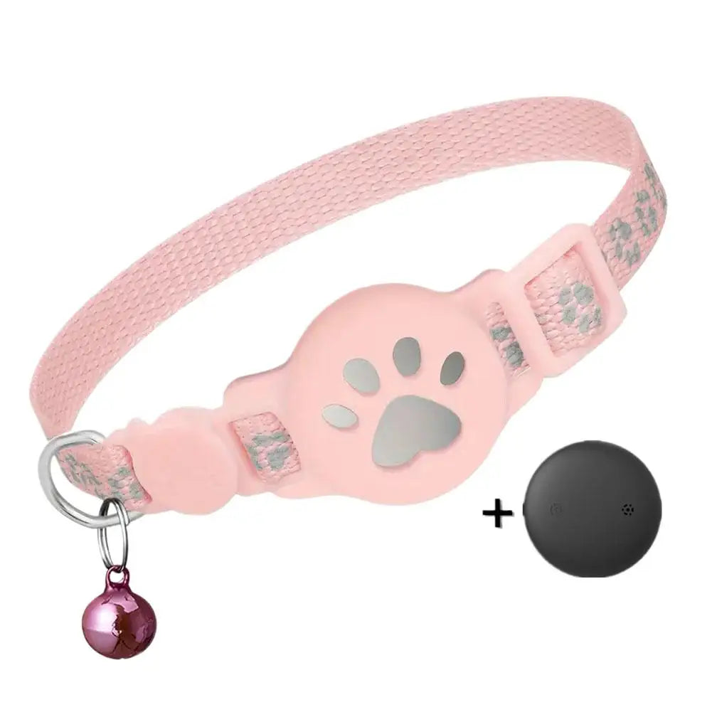 Cat GPS Tracker Collar, Reflective, Waterproof, Real-Time Location Finder