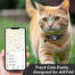 Cat GPS Tracker Collar, Reflective, Waterproof, Real-Time Location Finder