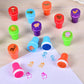 Kids Self-Inking Stamp Set, 6 Assorted Designs, Scrapbooking and Creative Play