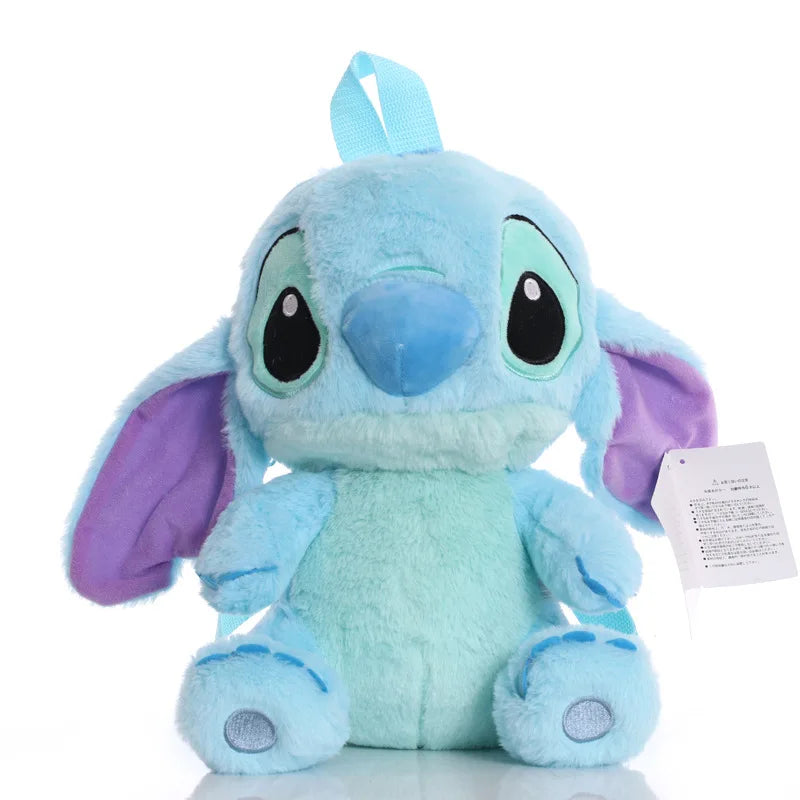Blue and Pink Stitch Plush Stuffed Toy, Anime Character Doll, Gift for Kids