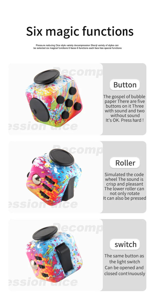 Anti-Stress Fidget Toy Set, Sensory Toys for Autism, Kids and Adults, Office Stress Relief