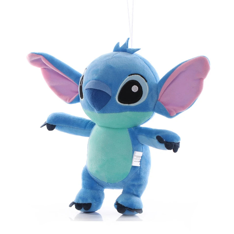 Blue and Pink Stitch Plush Stuffed Toy, Anime Character Doll, Gift for Kids