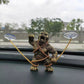 Gorilla Car Dashboard Ornament, Roaring Design, Car and Home Decoration