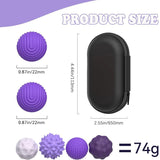 Magnetic Sensory Stress Balls, Silicone Fidget Toy for Anxiety and Autism Relief