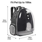 Space-Capsule Pet Backpack, Breathable Bubble Carrier for Cats and Small Animals