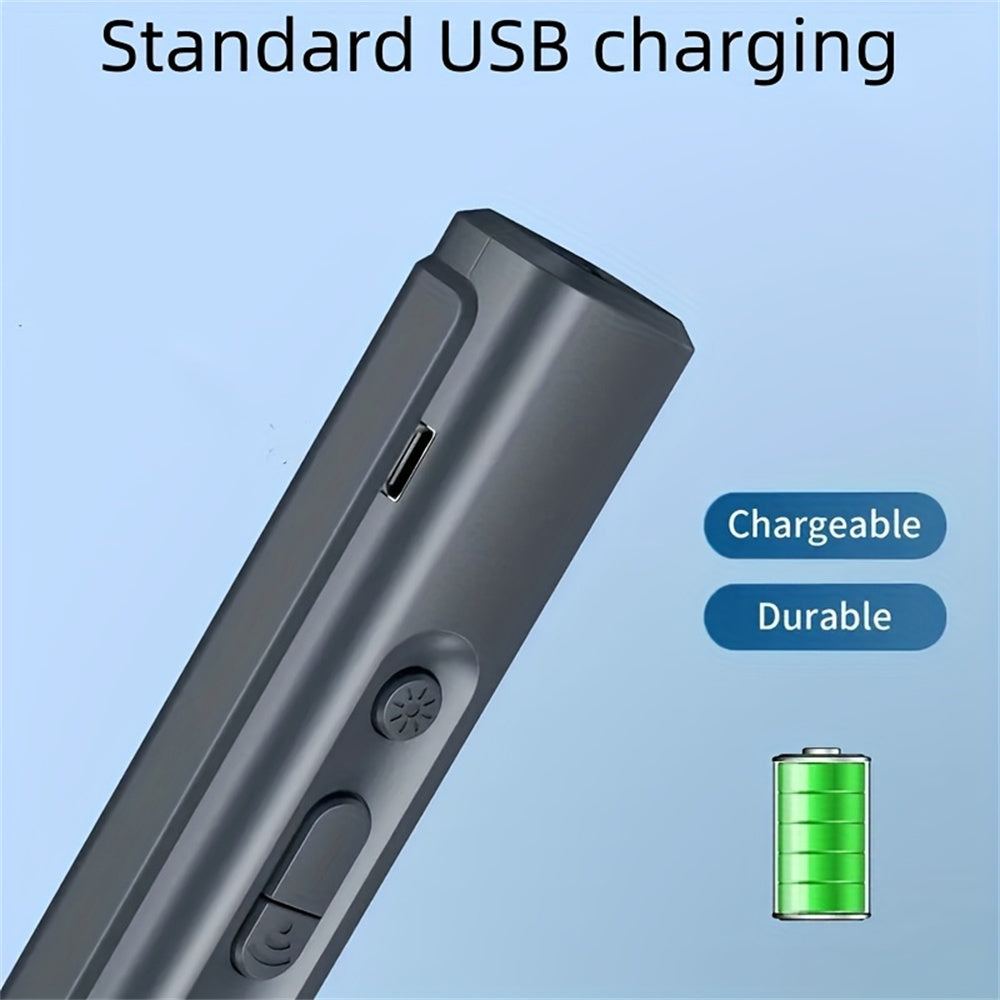 Ultrasonic Dog Bark Deterrent, Rechargeable, Built-In LED, Safe and Humane