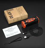 Ultrasonic Dog Bark Deterrent, Rechargeable, Built-In LED, Safe and Humane
