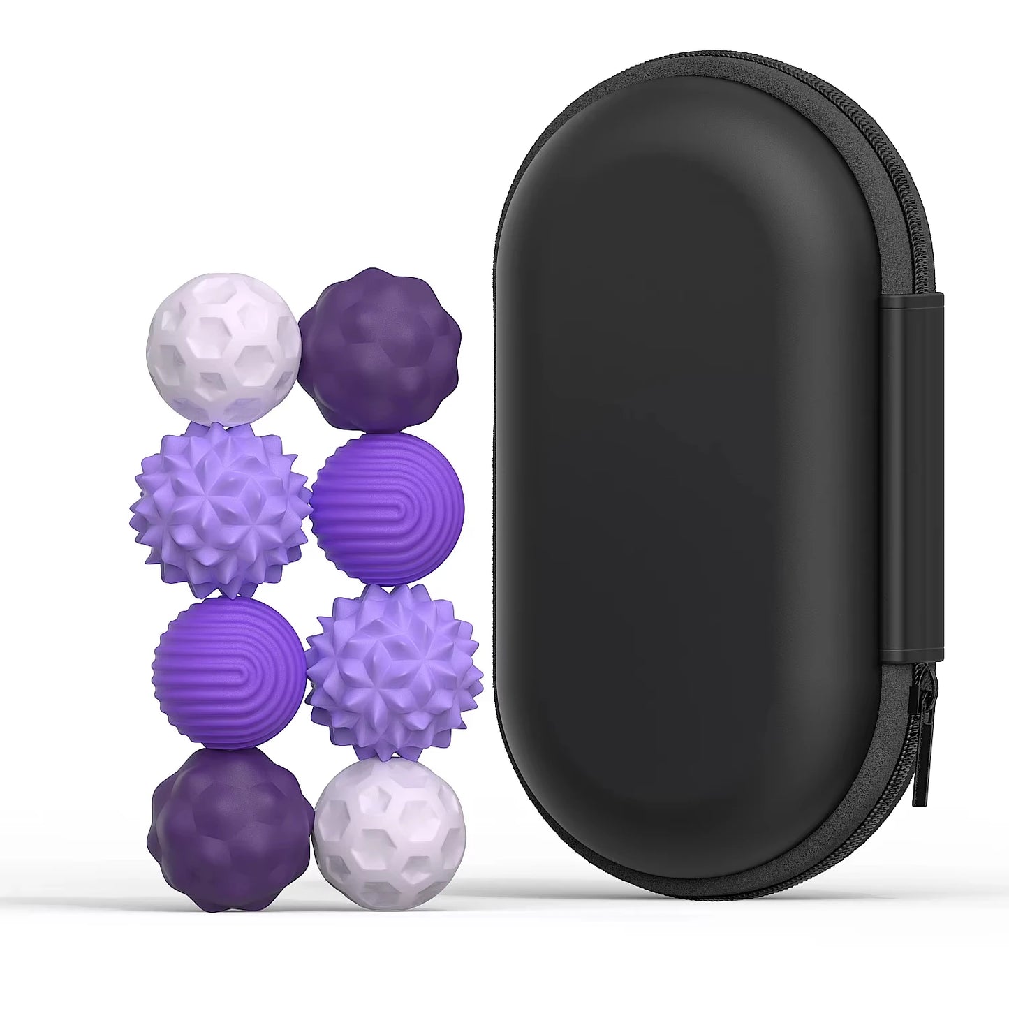 Magnetic Sensory Stress Balls, Silicone Fidget Toy for Anxiety and Autism Relief