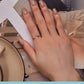 925 Silver Dachshund Dog Ring, Adjustable Open Band, Animal Jewellery Gift
