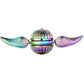 Angel Wings Metal Fidget Spinner, Gold Finish, Anti-Stress Hand Spinner Gift