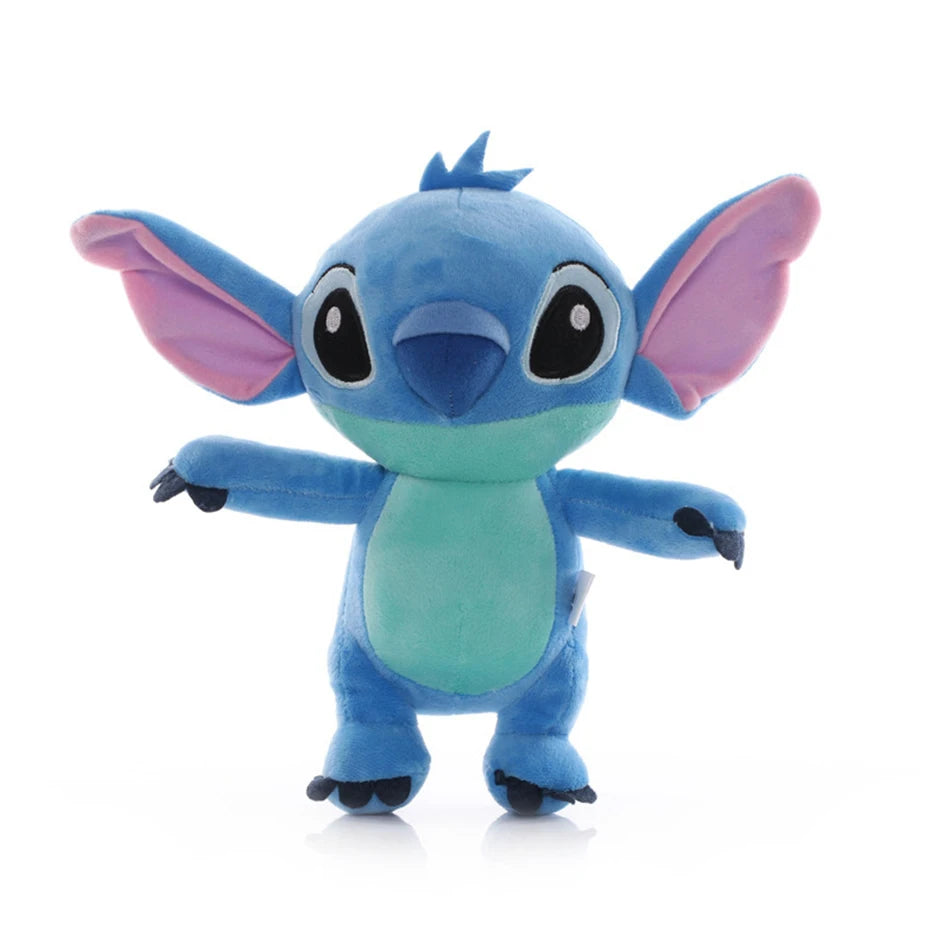 Blue and Pink Stitch Plush Stuffed Toy, Anime Character Doll, Gift for Kids