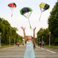 Kids Flying Parachute Toy, Tangle-Free, Outdoor Play, Great Gift for Boys and Girls
