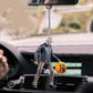 Vintage Movie Figure Acrylic Pendant, Car Charm, Keychain and Bag Decoration