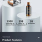 Solar-Powered Airplane Car Air Freshener, Dashboard Ornament and Perfume Diffuser
