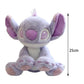 Blue and Pink Stitch Plush Stuffed Toy, Anime Character Doll, Gift for Kids