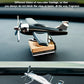 Solar-Powered Airplane Car Air Freshener, Dashboard Ornament and Perfume Diffuser